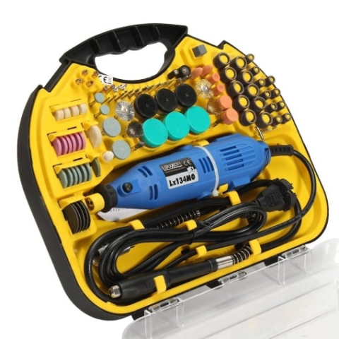 Set Trusă Minifreză Tip Biax, 117 Piese, 135W, 10.000-33.000 RPM [2]