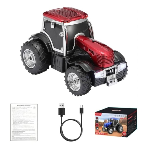 Boxă Portabilă Bluetooth Tractor WSTER WS-560, 15W, TWS, Radio FM, USB, AUX, Card TF, Hands-Free, Selfie [1]