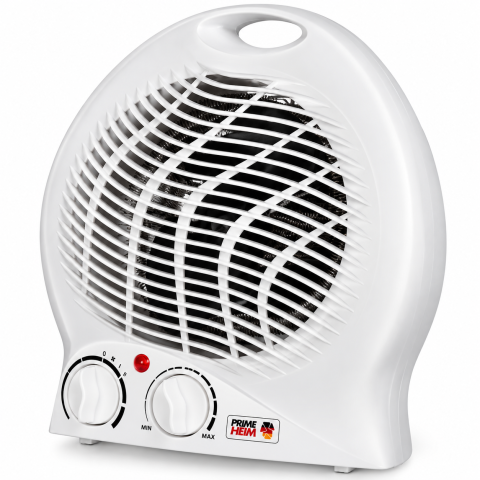Electrocasnice & Electronice - Aeroterma Electrica Prime Heim R.1180, 2000W, Termostat Reglabil, Trepte de Incalzire, Protectie la Supraincalzire, Portabila