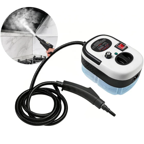 Accesorii bucatarie - Aparat de Curățat cu Abur Domotec MS-5354, 3200W, Presiune 3 Bar, Rezervor 1,2L, 6 Trepte de Reglare, Accesorii Multiple