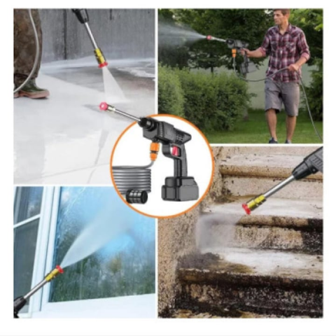 Aparat De Spalat Cu Presiune cu 2 Acumulatori 48v, Incarcator si Accesorii [2]
