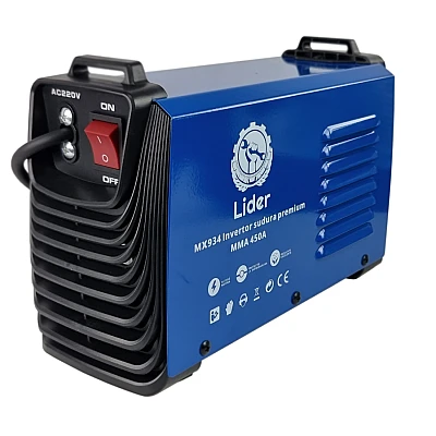 Aparat de sudura MX934 tip invertor LIDER MMA450A de 450Ah cablu electrod 3 metri afisaj electronic protectie supraincalzire [2]
