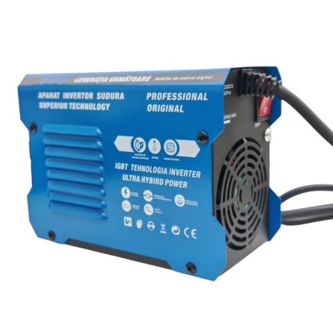 Aparat de sudura tip Invertor 494A, IN VALIZA, reglaj, afisaj digital, ventilat, 1.6-4mm, URAL MASH PROFESSIONAL [2]