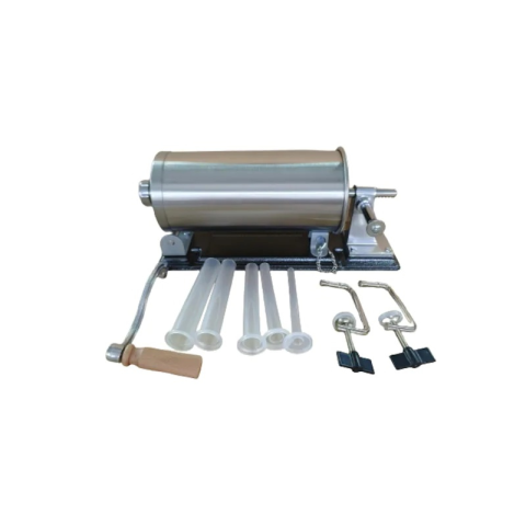 Aparat de umplut Carnati Orizontal din Inox 5kg, 6 palnii incluse (10 mm, 17 mm, 21 mm, 25 mm si 29 mm) PROFESIONAL [1]