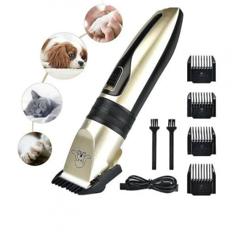 Aparat profesional pentru tuns animale 5in1 + Set complet de accesorii [1]