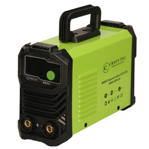 Aparat sudura CRAFT-TECH XL MMA 495 A MX953 afisaj electronic cablu 12mm / 3m [2]