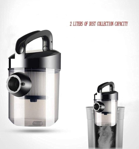 Aspirator Compact Cyclone 1300W, Recipient 2L, Putere Mare de Aspirare, Fără Sac, Ușor de Întreținut [3]