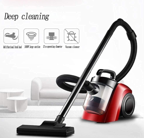 Aspirator Compact Cyclone 1300W, Recipient 2L, Putere Mare de Aspirare, Fără Sac, Ușor de Întreținut [4]
