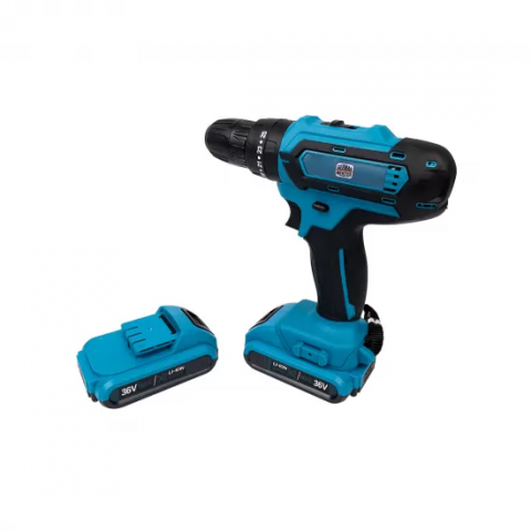 Autofiletanta de Gaurit si Insurubat German 36V, 5 Ah Albastra cu 2 Acumulatori + 30 Accesorii [3]