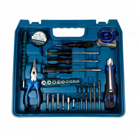 Autofiletanta de Gaurit si Insurubat German 36V, 5 Ah Albastra cu 2 Acumulatori + 30 Accesorii [1]