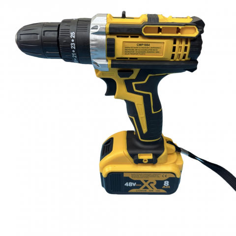 Bormasina Motoyama Japan, 120 piese, 48V 8AH doua Baterii extra, incarcator inclus, model 2025 [3]