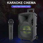 Boxa difuzor Bluetooth Karaoke Microfon cu iluminare LED RGB Difuzor cu bass mare Funcționare cu baterie Radio pe acumulator [5]