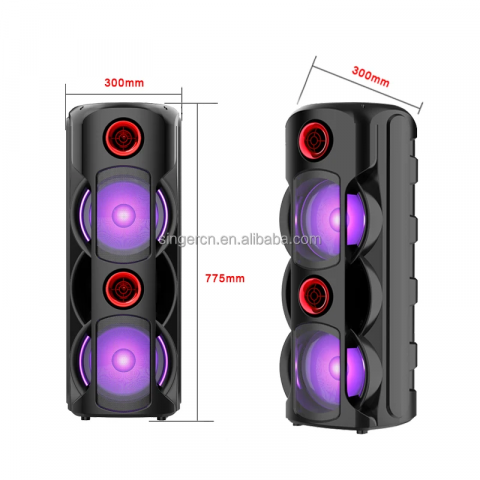 Boxa portabila USB BT AUX FM microfon [3]