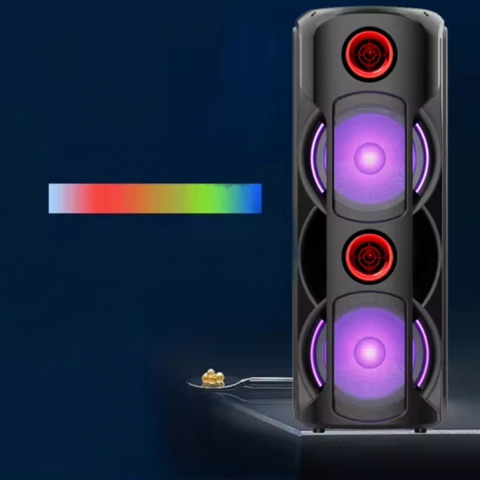 Boxa portabila USB BT AUX FM microfon [1]