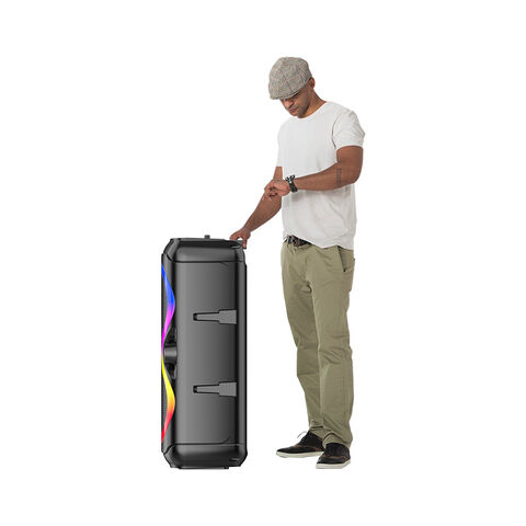 Boxa Portabila, Bluetooth, 64cm, ZQS 8229/8230, 300W, Radio FM, USB/TF/TWS, Leduri disco, Microfon inclus, Telecomanda [1]