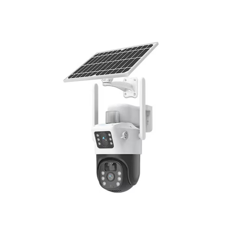 Camera de Supraveghere Solara Wi-Fi 6MP (3MP+3MP), Dual Lens, Panou Solar, Rotire 360°, Zoom 10X, Detectare Miscare, Vedere Nocturna, Audio Bidirectional [2]