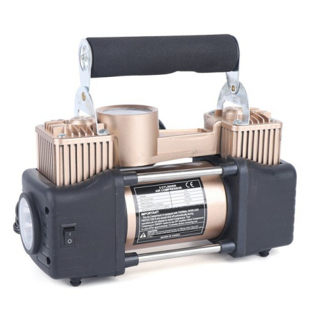 Accesorii auto - Compresor auto, 2 cilindri, 12V, 10 bar, 150 psi, 60 l / min, Champion CP-1015