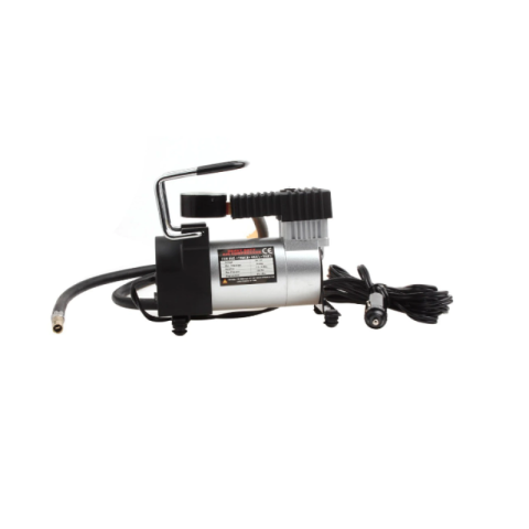 Compresor Auto Portabil 12V, 150 PSI, 35L/min, Manometru Integrat, Duze Multiple, pentru Autoturisme, SUV-uri și Biciclete [2]