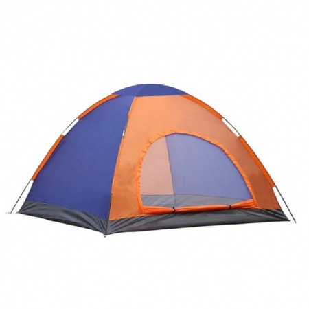 Cort camping 2-3 persoane, portocaliu-albastru 11-149 [1]