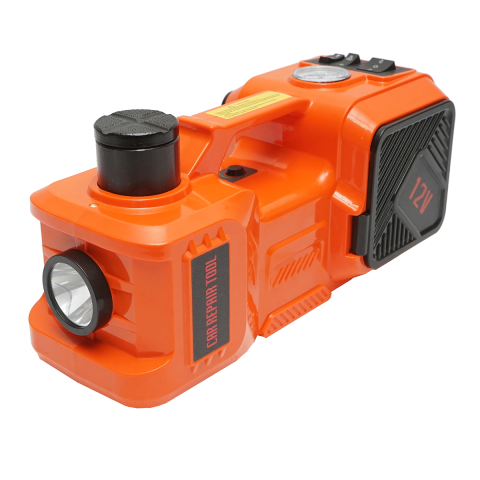 Cric Electric Hidraulic 5T cu Compresor Aer și Cheie de Impact 12V, Kit Complet pentru Schimb Roți și Urgențe Auto [2]