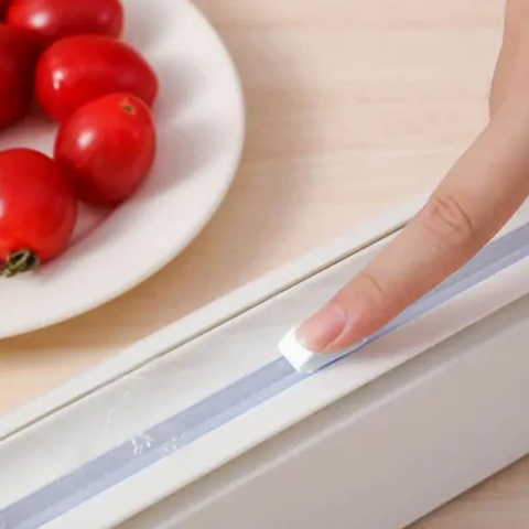 Dispenser folie alimentara Hârtie Cutter Film Suport Role Bucătărie cu lama de taiere [4]