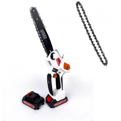 Mini fierastrau Drujba KraftWorld 2 acumulatori 48v 8Ah ,sistem ungere lant [2]