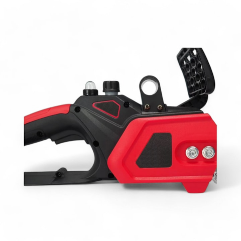 Drujba cu acumulator PROFESIONAL 2 lanturi, 2 Lame, 2 baterii 48 V Li-ion, 5 AH, 2400W, sina 30CM, Sistem ungere [1]