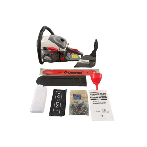 Drujba cu lant pe benzina 7.5CP Campion, 2 timpi, 40 cm lungime lama, lant 32 dinti, pornire easy start [3]