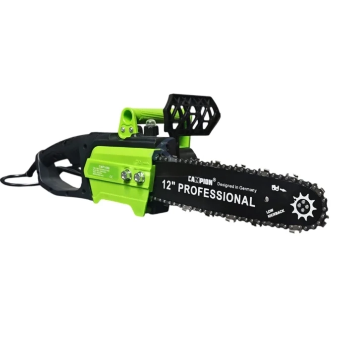 Truse, Scule de mana si unelte - Drujba Electrica 3000W, 4500rpm, 300mm, 15 m/s, ungere automata, pornire lenta, Campion Professional