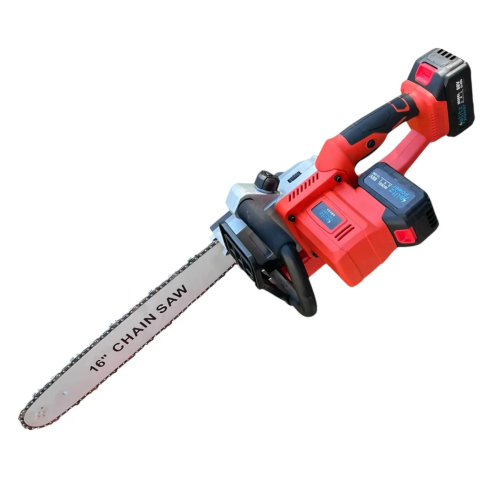 Truse, Scule de mana si unelte - Drujbă electrică fără fir Blitz Power, lamă 16 inch (40 cm), 2 acumulatori Li-Ion 88V, ungere automată a lanțului, motor brushless, pentru lemn și crengi