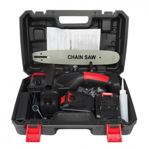 Drujba Electrica - Motofierastrau, 2400W cu Lamela, 30CM cu 2 Acumulatori 48V, ungere automata [5]