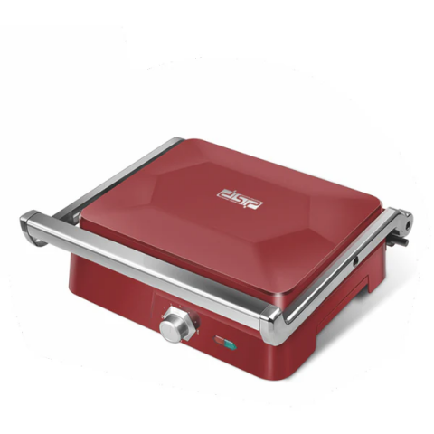 DSP Professional Healthy Panini Preser și grătar de contact, KB1049A 1800 Watt - Roșu [2]