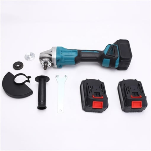 Flex-polizor unghiular fara fir, portabil, cu 2x acumulatori 48V de 10Ah, 9000 rpm, disk 125mm [0]