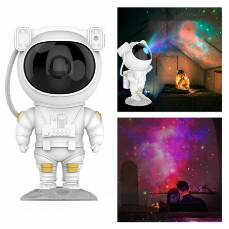 Lampa LED cu proiector Galaxy astronaut Starry Sky [1]