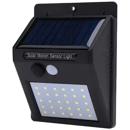 Lampa solara de perete cu iluminare continuua si lumina 30 led [0]
