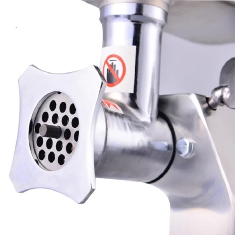 Masina de tocat carne MK22, PROFESIONALA, 4500w, MK22, constructie profesionala inox, 2 site, reverse [2]