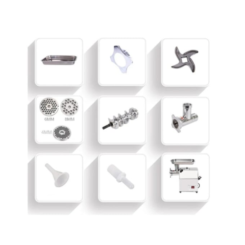 Masina de tocat carne MK22, PROFESIONALA, 4500w, MK22, constructie profesionala inox, 2 site, reverse [3]