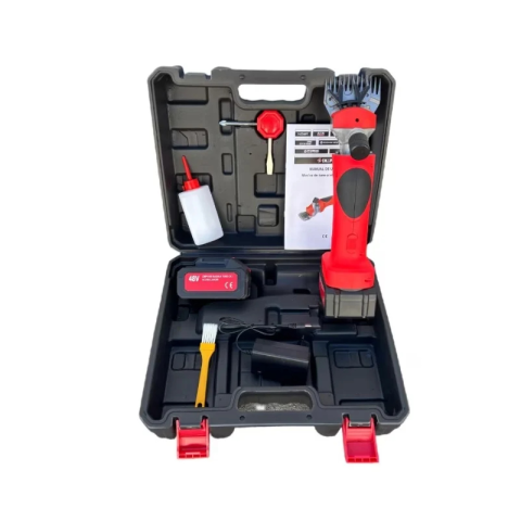 Masina de tuns oi cu 2 acumulatori 8AH, 48V Campion, Accesorii incluse, Cutie de transport [1]