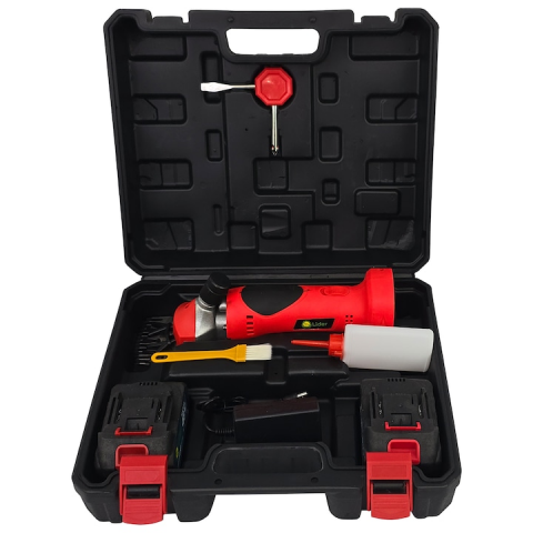 OFERTA: Masina de tuns oi pe acumulator + CUTITE REZERVA CADOU, Mencoza™ Lider, 48V, 6000mAh, 2 acumulatori, accesorii incluse, cutie de transport si depozitare [3]