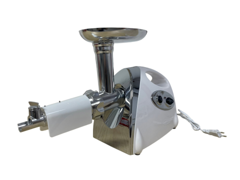 Electrocasnice & Electronice - Mașină Electrică de Tocat Carne CAMPION CMP0802 – 4 în 1, 4000W Max., 3 Site, Accesorii Cârnați, Suc de Roșii și Chiftele