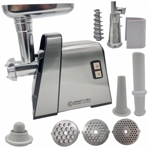 Electrocasnice & Electronice - Mașina electrică de tocat carne inox CRAFT-TEC 3500 W MX711