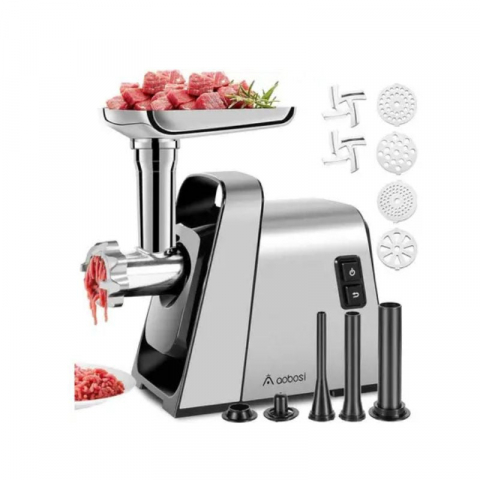 Electrocasnice & Electronice - Mașina electrică de tocat carne inox CRAFT-TEC 3800 W MX011