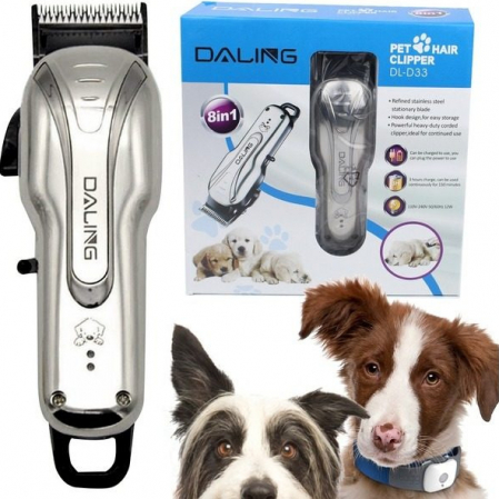 Pet Shop - Masina Profesionala De Tuns Caini Si Oi, 8 In 1 Daling DL-D33