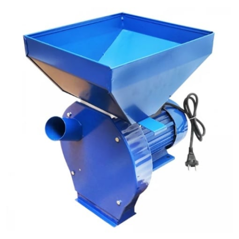Truse, Scule de mana si unelte - Moara electrica 4.5KW, CMP 1335, 4500A, 300kg/ora, pentru macinat cereale, stiuleti , uruiala, butuc cu 20 ciocanele, 4 site rezerva , albastru