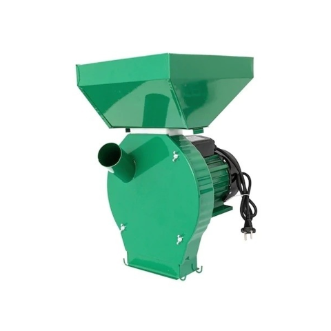 Casă & Grădină - Moara electrica 4.5KW, 4500A, 300kg/ora, pentru macinat cereale, uruiala, stiuleti, butuc cu 20 ciocanele, 4 site rezerva , VERDE