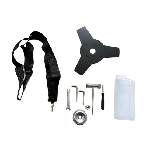 Motocoasa de umar pe benzina UralMash Campion, 8.5CP, 12.000rpm, Verde/Galbena/Neagra [3]