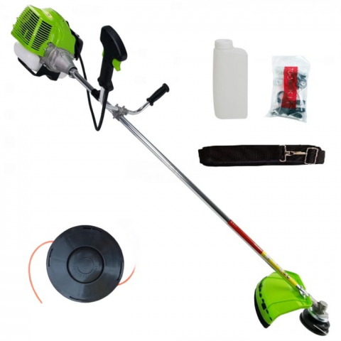 Motocoasa de umar pe benzina UralMash Campion, 8.5CP, 12.000rpm, Verde/Galbena/Neagra [1]