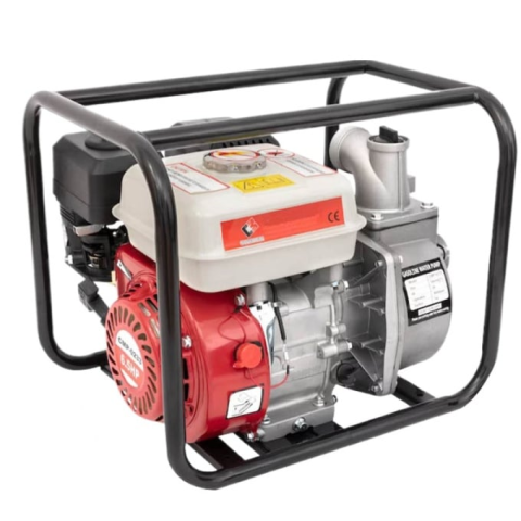 Motopompa apa pe benzina 3 toli + reductie 2 toli 7.5CP, 3600rpm, 200cmc, 4 timpi, 30m inaltime PROFESIONAL [3]