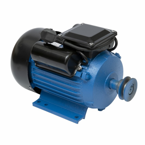 Accesorii auto - Motor electric monofazat, DDT, 1.1 kW, 1500 rpm, 2 condensatori, corp fonta