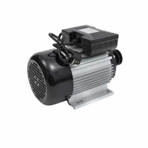 Motor electric monofazat, DDT, 3000 W, 3000 rpm, 2 condensatori, corp aluminiu [2]